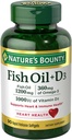 Bounty Fish Oil plus vitamine D3, 90 Tellen