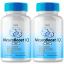 (2 Pack) NeuroBoost IQ Capsules: Verbeter uw geheugen en hersengezondheid met ons Neuro Tech IQ Supplement