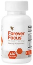 Forever Living - Forever Focus - Hersenduidelijkheid en focus met Cognizin, Bacopa en Vitaminen - voor studenten, professionals en senioren - 120 Capsule
