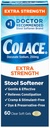 Colace Extra sterkte Stool Softener voor zacht effectieve constipatie Relief, #1 Doctor Aanbevolen Stool Softener Merk, 250 mg Docusate Capsules, 60 Tellen (verpakking van 1)