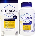 Citracal Calcium + D Langzame afgifte 1200, gecoate tabletten - 80 ea (verpakking van 2)