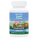 Natures Plus Dierenparade Tandenfee Kinderen Kauwtabletten - Natuurlijke Vanille Smaak - 90 Animal-Shaped Tablets - Tandheelkundige Gezondheid Supplement - Vegetarisch, Glutenvrij - 45 Serven