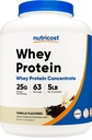 Nutricost Wei Proteïnepoeder, Vanille, 5 pond - Wei Proteïneconcentraat