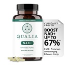 Qualia NAD Supplement  Geoptimaliseerde Veroudering, Energie, Focus. Elite NAD+ Booster Ingrediënten Nicotinamide Riboside (NIAGEN), Niacin, Niacinamide (1 maand levering)