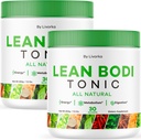 (2 verpakkingen) Lean Body Tonic Powder, Lean Body Tonic, LeanBody Powder, LeanBodyTonic, Lean Body Powder, Lean Body Tonic Powder Advanced Formula, Lean Body Powder All Natural, 60 porties gedurende 2 maanden