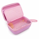 CASEMATIX Roze Reistas Compatibel met Astma Inhalator, Maskers, Spacer - Alleen geval