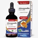 Lab - Ashwagandha Liquid, Natural Support for Stress Relief, Slaaphulp en Mood Enhancer.