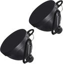 Eiwitpoedercontainers (2 verpakkingen), draagbare reiscontainers met 100ml Funnel, Fitness & Travel Workout Accessoire