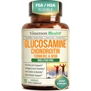 Glucosamine Chondritin MSM – Supplément de soutien conjoint pour les femmes et les hommes avec le sulfate de glucosamine 1500 mg, Chondritin et MSM – pour le cartilage, la santé articulaire et la flexibilité – 90 capsules