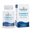 Nordic Naturals Vitamin E Complex, Unflavored - 30 Zachte Gels - 6 vormen van vitamine E voor antioxidant ondersteuning - Cellular Protection - Non-GMO - 30 porties