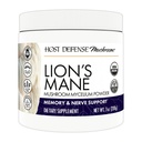 Host Defense Lion's Mane Powder - Brain Health Support Supplement - Mushroom Supplement to Support Focus & Memory Function - Immune & Nervous System Support Supplement - 7 oz (133 Servings)