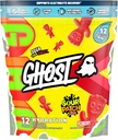 GHOST Hydration Packets, Sour Patch Kids Redberry, 12 Sticks, Electrolyte Powder - Drink Mix Supplement met Magnesium, Kalium, Calcium, Vitamine C - Veganistisch, vrij van soja, Suiker en Gluten
