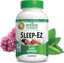 Botanische keuze Sleep-Ez- Krachtige Blend van Valeriaan Extract, Melatonine, Hop, Kava Kava en citroenbalsem om te helpen Foster slapen zonder Grogginess (30 capsules)
