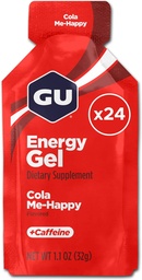 GU Energy Original Sports Nutrition Energy Gel, Vegan, Glutenvrij, Kosher en Dairy-Free On-the-Go Energie voor elke training, 24-Count, Cola Me-Happy