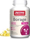 Jarrow Formulas Borage 1200 mg - 120 Softgels - Bron van GLA - Borage Oil Supplement - voor huidgezondheid & Immune System Support, Mild PMS Discomfort Support - Tot 120 Servings