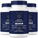 rize labs Mind Vitality Focus Brain Supplement, Mind Vitality to Boost Focus and Concentration & Vermijd mid-namiddag vermoeidheid, geest vitality Advanced Formula Reviews (180 Capsules) (pack of 3)