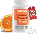 Liposomale vitamine C - 1000MG VIT C & 100MG Super Bioflavonoid Complex for Enhanced Wellness 