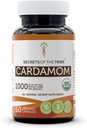 Geheimen van de Stam Cardamom 60 Capsules, Gemaakt met plantaardige capsules en USDA Biologische Kardamom (Elettaria cardamomum) Gedroogde Pod (60 capsules)