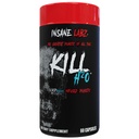 Insane Labz Kill H2O, diurétique infusé d'AMPiberry, réduire la rétention d'eau et le dégel avec la racine de dandelion et extrait de thé vert, 20 portions