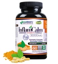 Vrouwen Formule 3000 InflamCalm Advanced met Turmeric, Curcumin, Enzymes en Boswellia. Vegetarisch, Glutenvrij - (Verpakking mei variant)