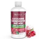 Bio Naturals Liquid Glucosamine Chondroitin MSM Pharmaceutical Grade Supplement met Hyaluronic Acid 