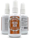 Advanced Fulvinezuur en Humic Acid Trace Mineral Liquid Spray Supplement. 70+ Ionische Organische Vitale Mineralen & Elektrolyten, soortgelijke voordelen van Shilajit & Drops (4 oz, 120 porties)