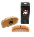 G.B.S Heren 100% beren borstel borstel & natuurlijke houten baard Comb haar snor scheren borstel gezicht haar borstel draagbaar en reizen vriendelijk