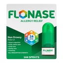 Flonase Allergie Relief Neusspray, 24 uur Non Drowsy Allergie Geneeskunde, Metered Neusspray - 144 Sprays- Vallen en Seizoensgebonden Allergie Relief