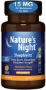 Nacht Triple Sterkte Snel los Melatonine 15mg met ondersteunende Blend 