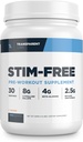 Transparante labs Stim-Free Pre-Workout - Cafeïne & Stim Gratis pre-workout poeder voor mannen en vrouwen met Beta Alanine Poeder, Citrulline Malate, & elevATP - 30 porties, oranje