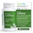 NatureCity True-Capros Amla Fruit Extract Supplement Polyphenol Antioxidant Power Supports Cardiovascular Heart Health (30 Veggie Capsules) Non-GMO Vegan Friendly and Soy Free