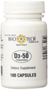 BioTech Pharmacal - D3-50 (50.000 IE) - 100 capsules (FFP)