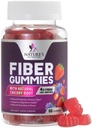 Vezel Gummies voor volwassenen 4g - Prebiotic Plant Based Fiber Gummy Supplement voor spijsverteringsgezondheid & Regularity Ondersteuning, Dagelijkse Prebiotische Supplement ondersteunt Gut Health voor vrouwen & mannen, Vegan - 60 Gummies