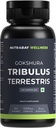 Wellness Tribulus Terrestries (Gokshura) - Natuurlijke ondersteuning voor energie, prestaties en uithoudingsvermogen en spiergroei - 1000mg, 60 Veg Capsules