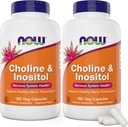 Nu Choline & Inositol, 180 Vegetarische Capsules (verpakking van 2)