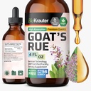 BIO KRAUTER Geiten Rue Borstvoeding Supplement Tinctuur - Vegan, Alcohol en Suikervrije Drops 4 Fl.Oz.