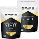 Terrasoul Superfoods Premium Nutritional Gist Flakes, 2 Lbs (pakket van 2), versterkt, Savory Superfood voor veganistische kaas, seizoen, en plantaardige eiwit Boost