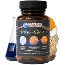 Capsules bleues de méthylène de nutrique avec zéolite micronisée, Nattokinase (non-OGM), Turmeric, Bromelain et NAC - Marque de confiance fabriquée en Amérique - 18mg (USP Reference Compliant) Tiers testé (60ct)