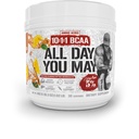 5% Nutrition Riche Piana AllDayYouMay BCAA Poudre Premium Intra & post entraînement Acides aminés, Hydratation, Endurance, Récupération musculaire, articulation et foie, 16.3 oz, 30 Srvgs (Southern Sweet Tea)