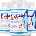 (3 Pack) Prostate Ultra Supplements for Men Prostate Health Formula (180 Capsules)