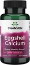 Swanson Eierschaal Calcium met vitamine D-3 60 capsules