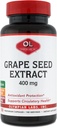 Olympian Labs Grape Seed Extract 400 mg Capsules, 100 Count ondersteuning van de gezondheid van het hart, antioxidant bescherming.