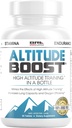Hoogte Boost. Hoge hoogtetraining in een fles om VO2 Max, duurzaamheid, zuurstof met Alpha Lipoïnezuur, ijzer en vitamine B 12 (60 tabletten) te verhogen