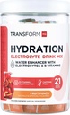 TransformHQ Hydration Drink Mix (21 Single-Serving Packets, Fruit Punch) - Hydration Supplement Blend met Vitaminen en Elektrolyten