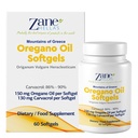 130 mg Carvacrol - 150 mg Oregano Oil per Softgel. Wereld Hoogste Concentratie Oregano Olie Capsule. Zane Hellas Oregano Oil. Softgel bevat 30% Griekse etherische olie van Oregano. 60 Softgels.