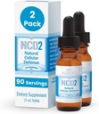 Waiora NCD2 Geactiveerde vloeibare Zeoliet druppels, mengen in voedsel/drinken, natuurlijke lichaamsreiniging en bevorderen Immune Support, alle natuurlijke, pH-balans Zeoliet Liquid Drops - 2 flessen (0,5 oz. ea.) 180 serv.