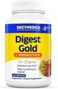 Enzymedica Digest Gold + Probiotiques, 2-en-1 Formule pour la santé des intestins, enzymes digestives et 1 milliard de cultures probiotiques actives, 45 Nombre