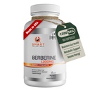 Smart Nutra Labs Premium Berberine HCL 1200mg- 180 Vegan Capsules, 100% Pure Berberine Supplement- Non-GMO, Glutenvrij