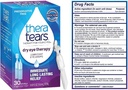 TheraTears droge oogtherapie Smeer Oogdruppels voor droge ogen, conserveringsvrije oogdruppels, 30 flacons voor eenmalig gebruik (3 verpakkingen)