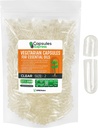 XPRS Nutra Maat 2 Lege Vegan Capsules - 1000 Tel Clear Veggie Capsules voor de meest essentiële oliën - Lege plantaardige pillen - DIY Olievulling